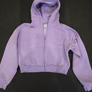 TNA Lavender Zip Hoodie